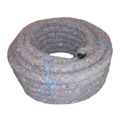 65 mm PVC-U Drainagebuis omwikkeld met PP450 gr/m2 rol van 150 meter