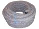 65 mm PVC-U Drainagebuis omwikkeld met PP450 gr/m2 rol van 150 meter